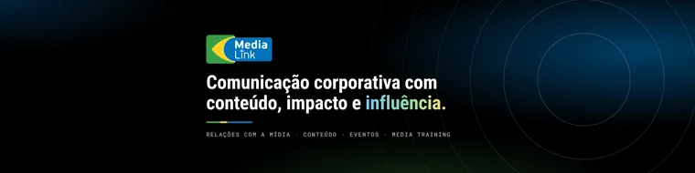 Prévia da capa de perfil pessoal da MediaLink no LinkedIn