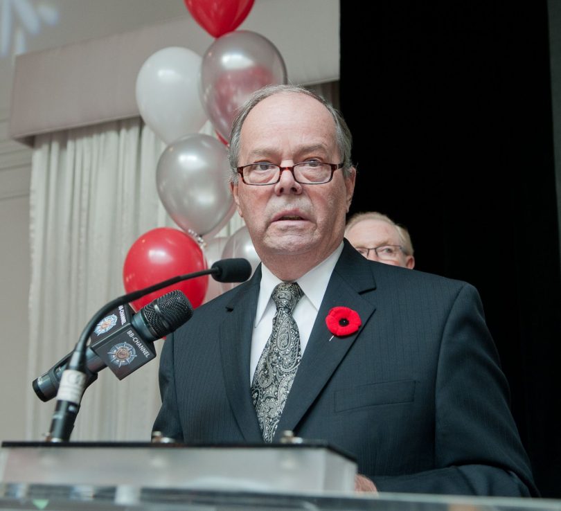 W. Tayler 'Hap' Parnaby, um dos maiores do jornalismo do Canadá
